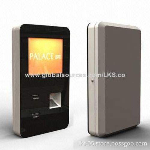 Kiosks with 17-inch touch screen and card reader and printer functions